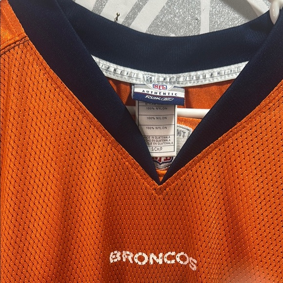 Reebok Broncos Orange Jersey - Picture 3 of 8